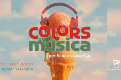 El cartell de la nova edició del Colors de Música d'Escaldes.