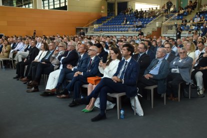 Els assistents a la jornada d’ahir.