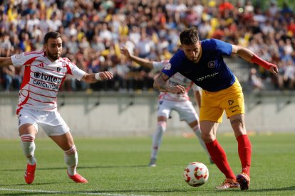 L'acció del gol de Manu Nieto.