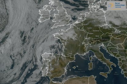 Previsió de ruixats intermitents durant la tarda