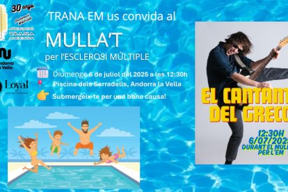 Cartell del 'Mullat per l'esclerosi múltiple'