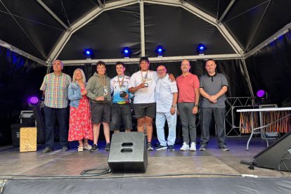 Podi de la categoria vermella.