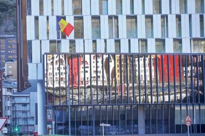 La façana de la seu judicial.