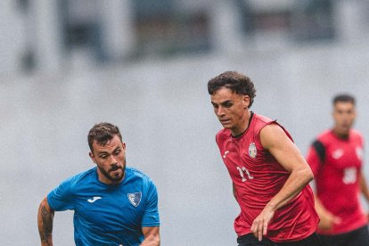 Inter i FC Santa Coloma van jugar un amistós.