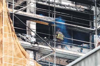 La construcció continua sent el sector amb més incidència.
