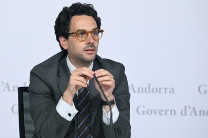 El ministre Guillem Casal ha valorat la sentència de BPA en la roda de premsa d'aquesta tarda