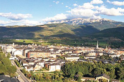 Vista de la Seu d’Urgell.