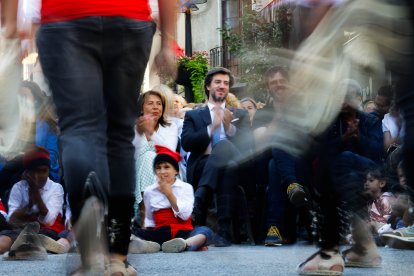 Conxita Marsol a la Festa Major de Sant Julià
