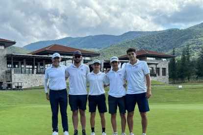 L’equip nacional, a Bulgària.