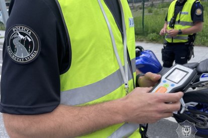 Un agent en un control.