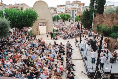 Un moment de la presentació a Sant Feliu de Guíxols.