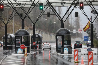 Els controls policials a la frontera del Riu Runner.