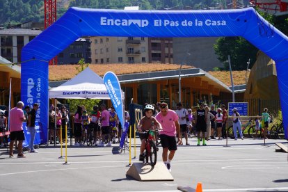 Un participant en La Purito Kids.