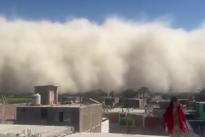 Tempesta de sorra al Perú