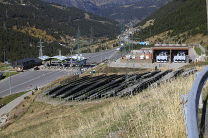El parc solar ubicat a Grau Roig.