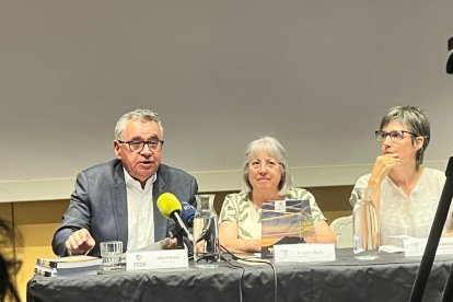 Un moment de la presentació del llibre.