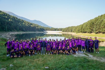 L'handbol i el futbol sala del Barça, aquest dimarts al Llac d'Engolasters