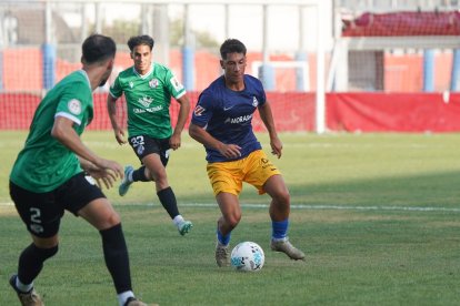 Dani Villahermosa, al partit contra el Zamora.