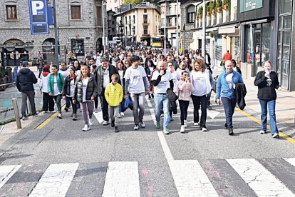 Caminada contra el càncer, organitzada per Assandca, l’octubre de l’any passat.