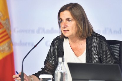 La ministra d’Afers Socials, Trini Marín.