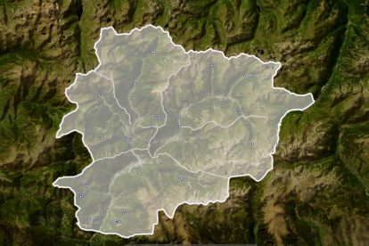 El mapa d'incendis actiu avui sense cap nivell de risc