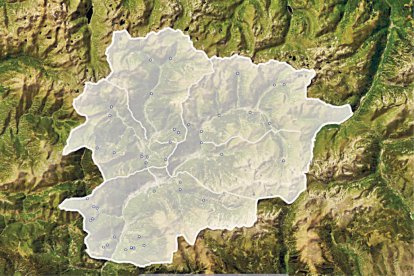 El mapa d’incendis d’ahir sense nivell de risc.