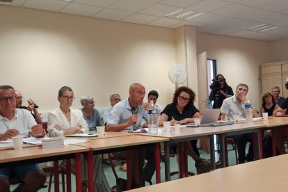 El secretari d’Estat d’Habitatge, durant una intervenció a la diada.