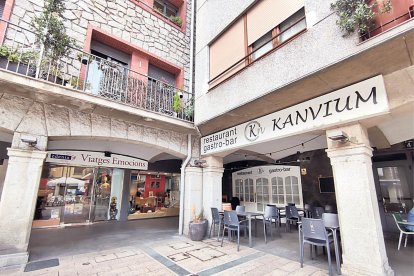 La façana del local on s’ubicava el Gastro Bar Kanvium.