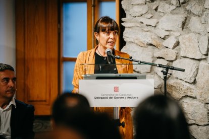 La delegada del Govern català a Andorra, Anna Vives