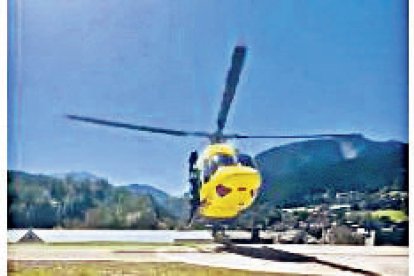 L’helicòpter.