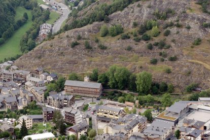 Vista general del poble d'Ordino