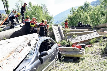 Simulacre per testar el pla d’actuació per emergència sísmica.