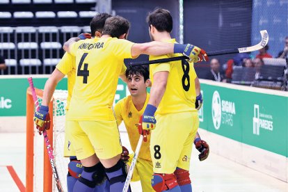 La selecció andorrana va acabar en el cinquè lloc.