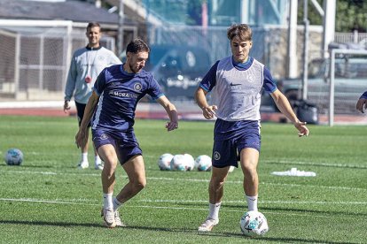 Sergio Molina i Uzkudun, en un entrenament.