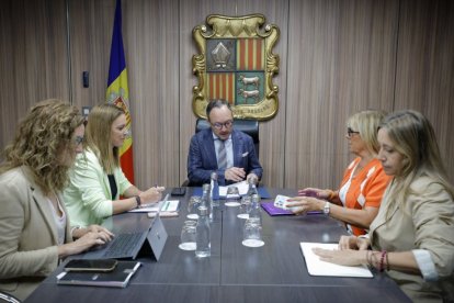 La reunió d’ahir.
