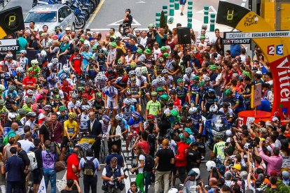 Sortida del Tour des d’Escaldes-Engordany el 2016.