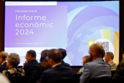 Presentació de l'informe de la Cambra 2024.