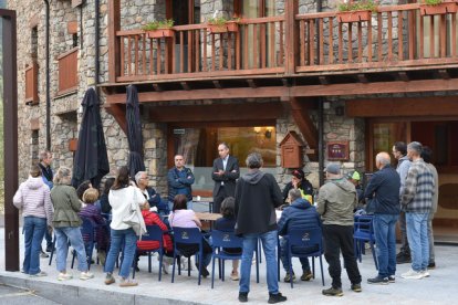 Reunió del veïnat a Canillo.