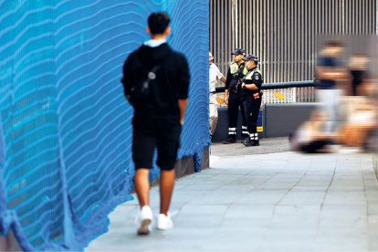 La zona del Prat del Roure per on es mou una de les bandes.