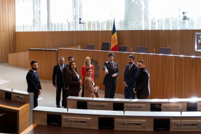 Visita d'una delegació de l'Assemblea Nacional d'Armènia al Consell General