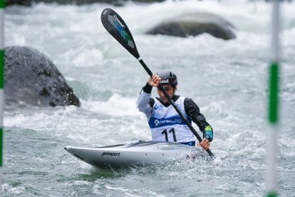 Mònica Doria en l'anterior Copa del Món d'Augsburg