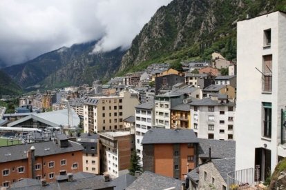 Blocs d’habitatges a Andorra la Vella.