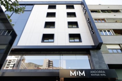 L'hotel MiM de Leo Messi a l'avinguda Carlemany d'Escaldes