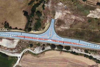 El plànol de les obres.