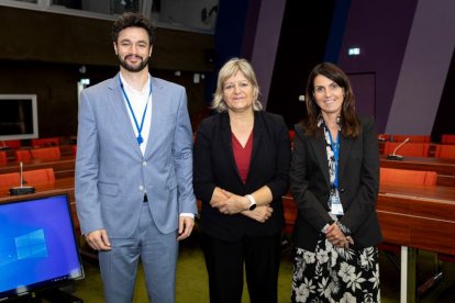 La delegació andorrana a l'APCE.