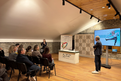 Sant Julià enceta el Cicle de Conferències de Turisme Esportiu i de Benestar.