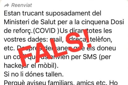 Alerta per una estafa amb trucades sobre la vacunació de la covid