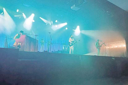 Un moment del concert d’Els Amics de les Arts.