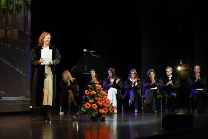 La cerimònia de la toga es va celebrar ahir al migdia.