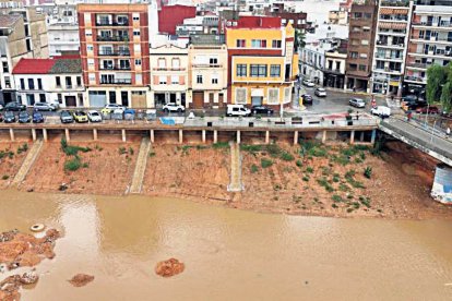 Aiguats de la primera tempesta batejada, que ha rebut el nom d’Alice.